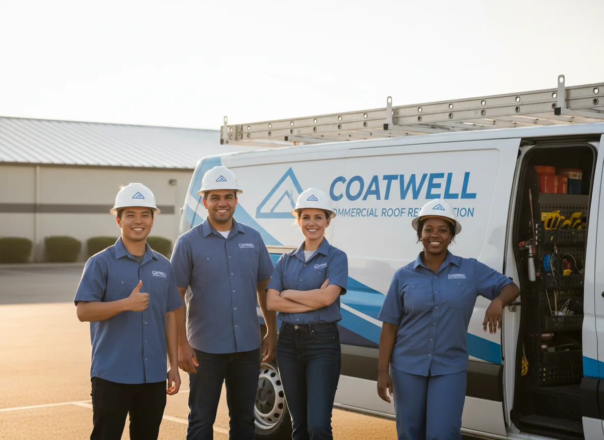 Commercial roof coating company in Patriot, IN